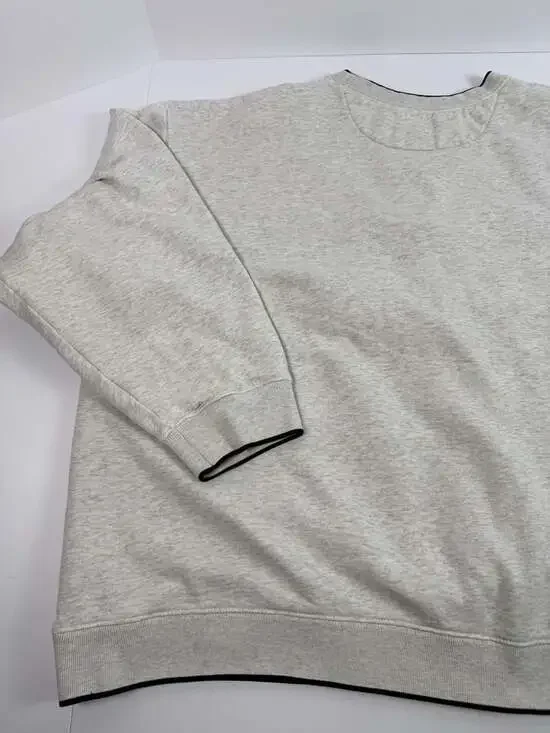 Croft & Barrow Embroidered Deer Wildlife Crewneck Sweatshirt Gray Men's XL - Picture 9 of 10